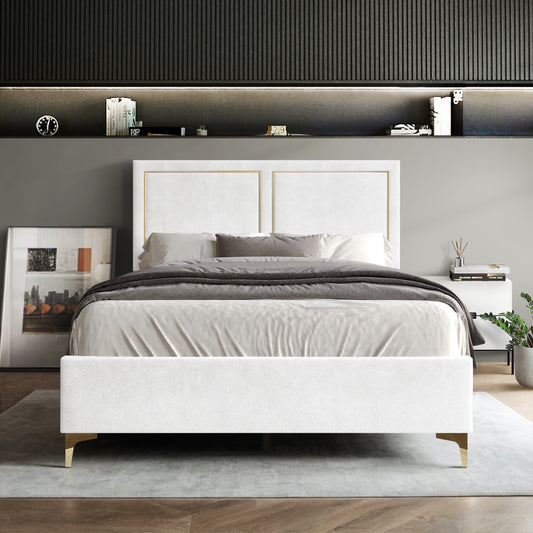 Jerell Upholstered Velvet Bed