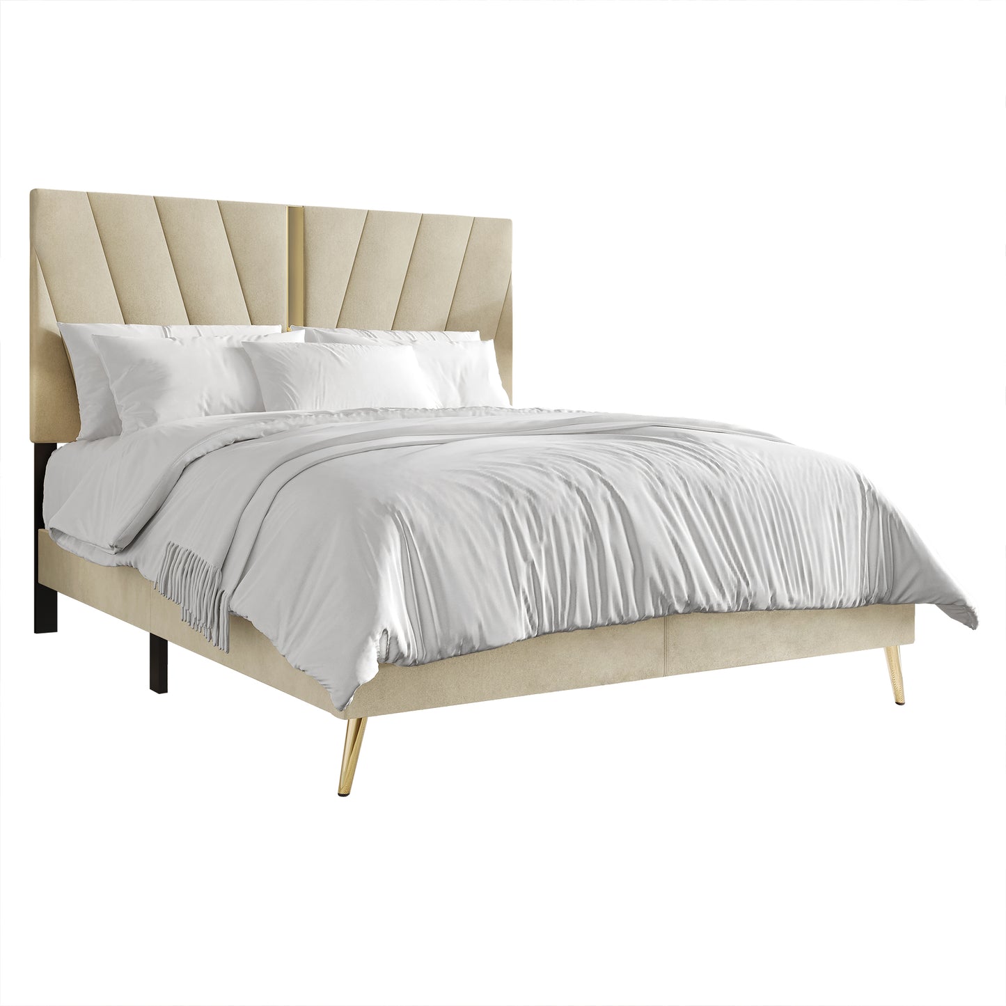 Lakeysa 4 Piece Contemporary Bedroom Set