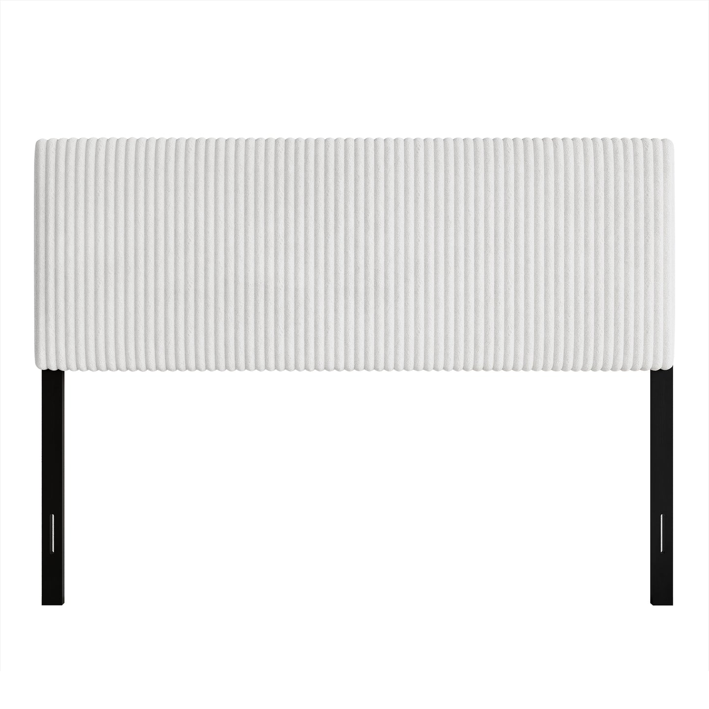 Natusuko Modern Upholstered Pleated Velvet Headboard