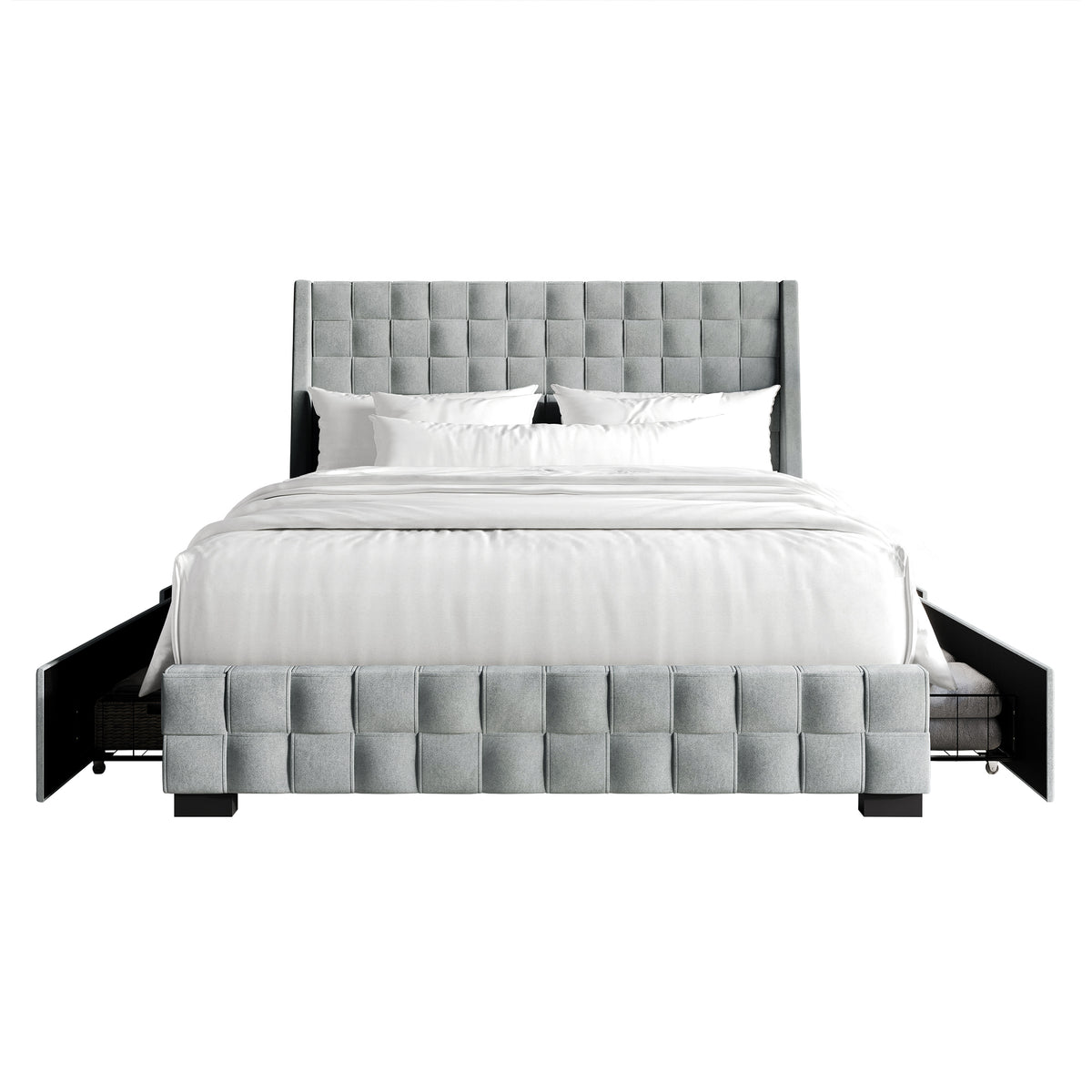 Dyisha Minimalist Platform Bed