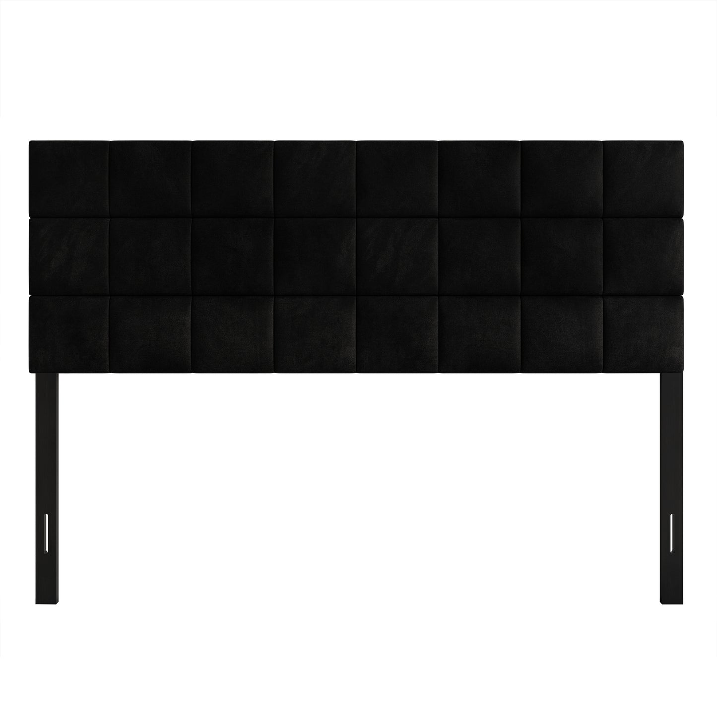Danijela Square Stitching Velvet Upholstered Headboard