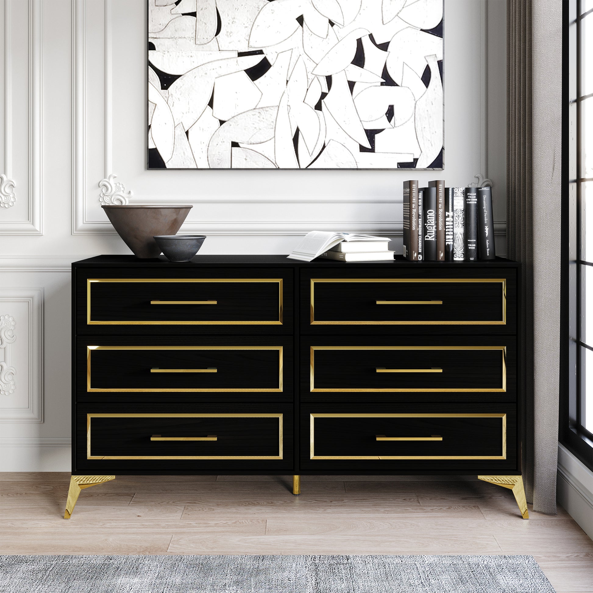 Antiochos Modern Dresser CasePiece Antiochos Modern Dresser CasePiece
