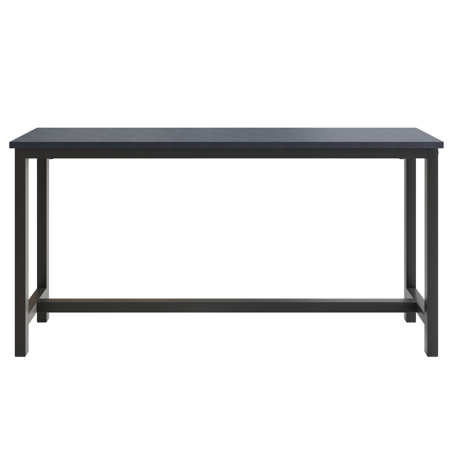 Anisur Farmhouse Two-tone 4-piece Metal Dining Set