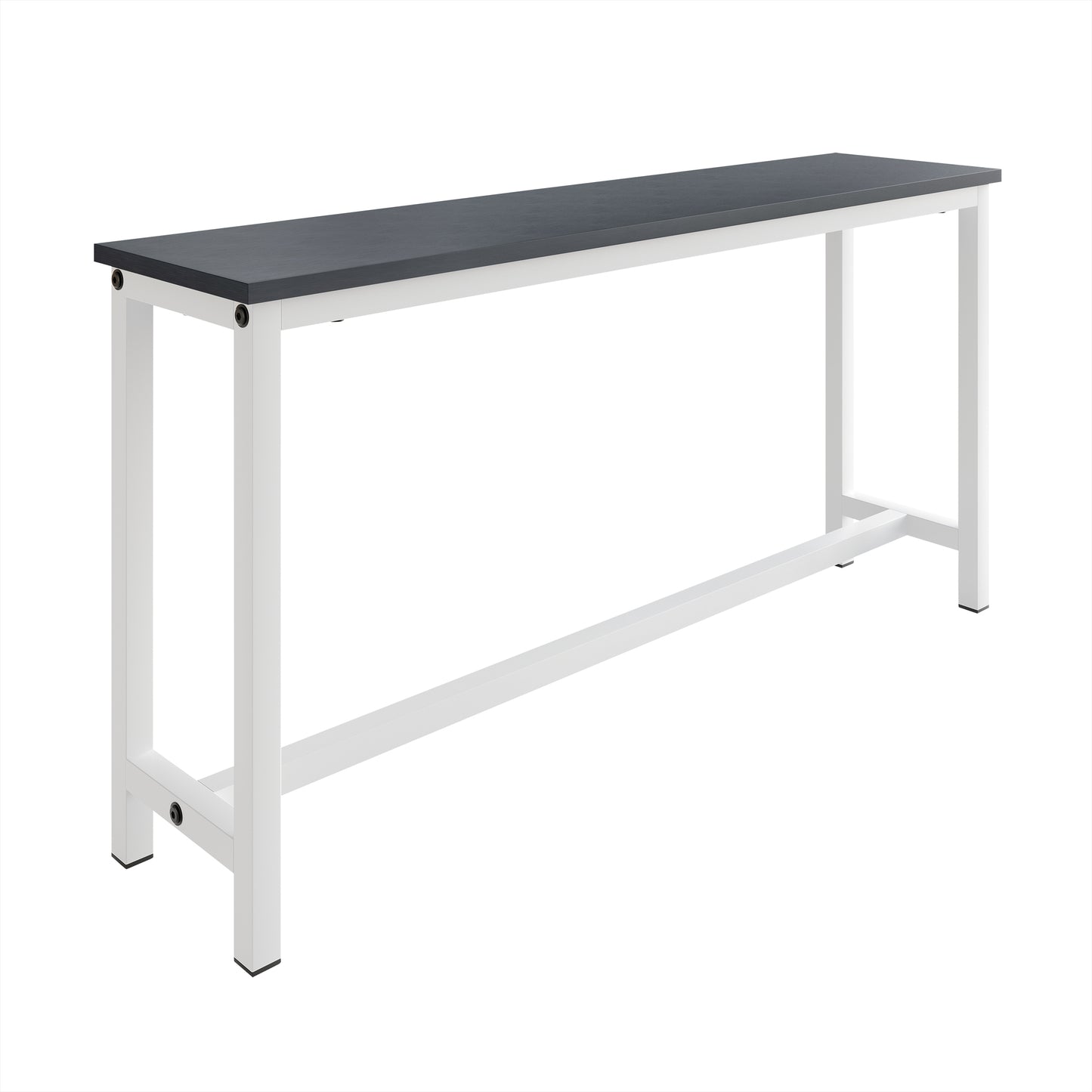 Anisur Farmhouse Two-tone 4-piece Metal Dining Set