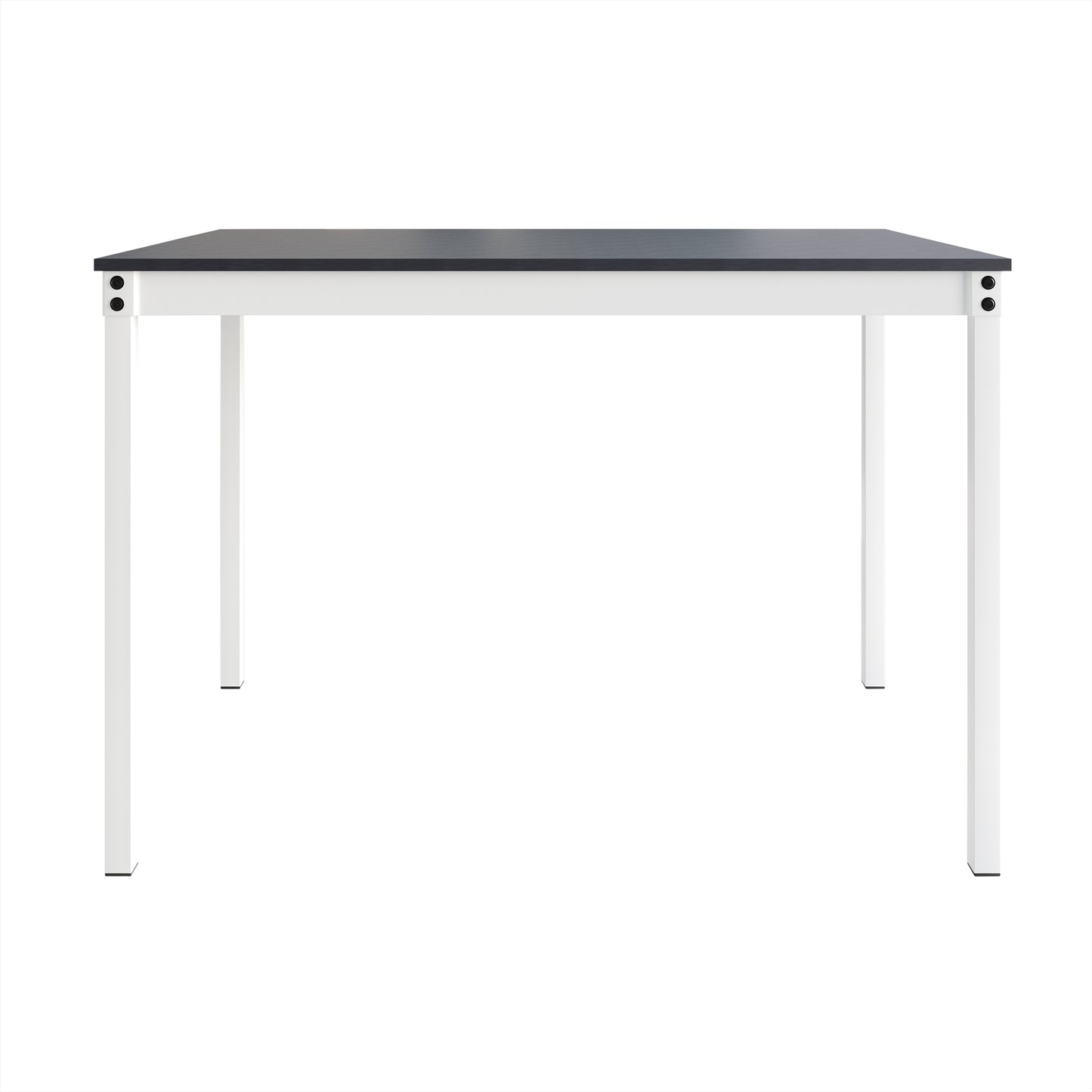 Anisur Farmhouse Two-tone 4-piece Metal Dining Set