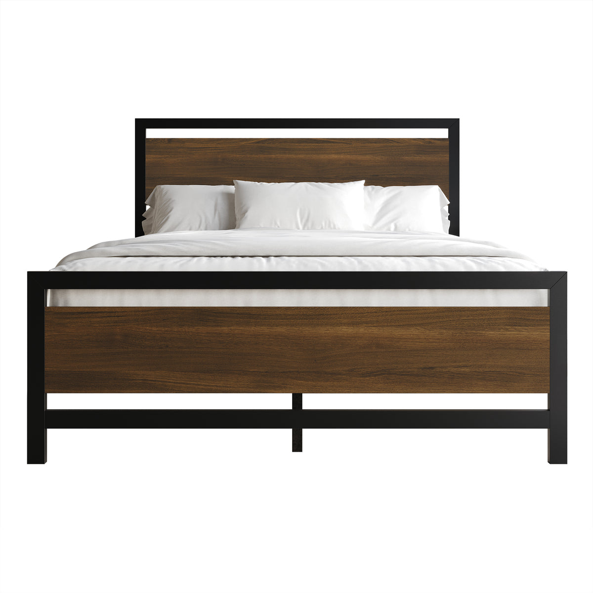 Vicent Metal Platform Bed
