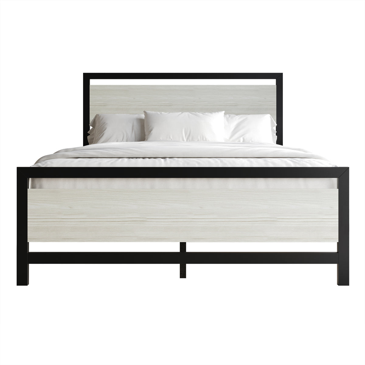 Vicent Metal Platform Bed