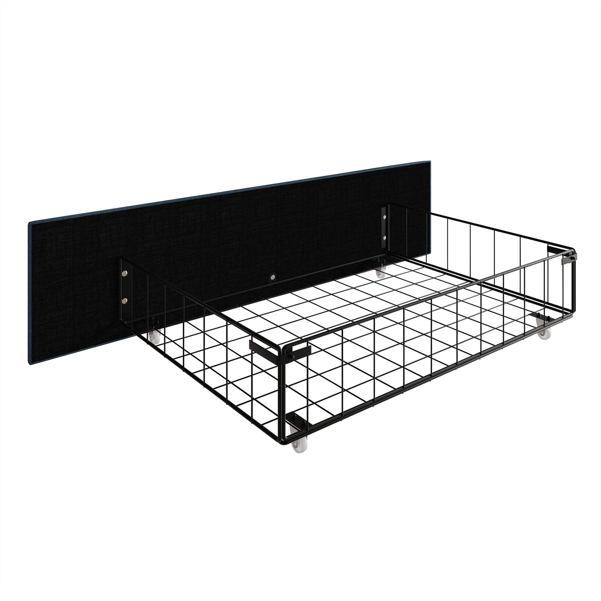 Laurien Chic Metal Canopy Bed