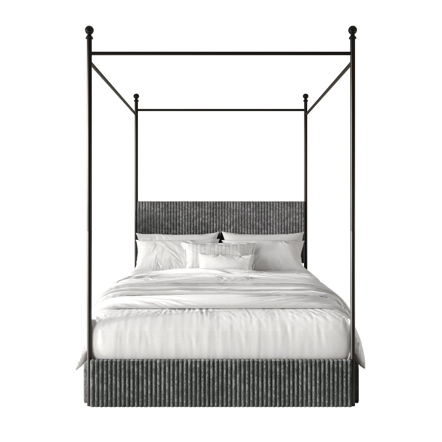 Lauriel Metal Canopy Bed