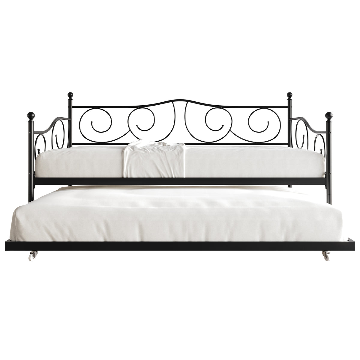 Odlo Twin Size Metal Daybed with Trundle