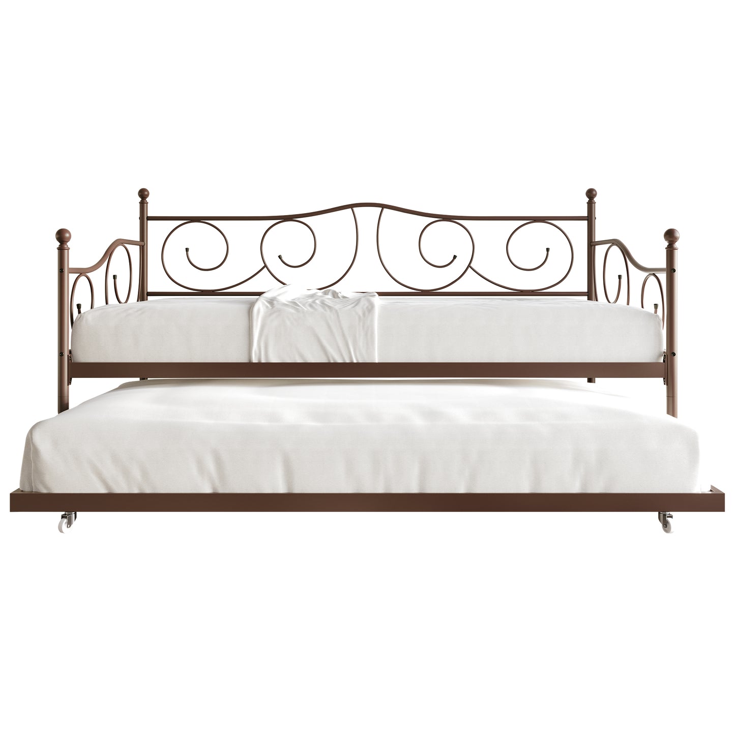 Odlo Twin Size Metal Daybed with Trundle
