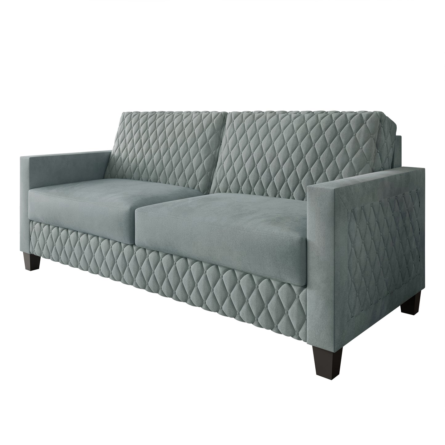 Ludford Velvet Upholstered Sofa