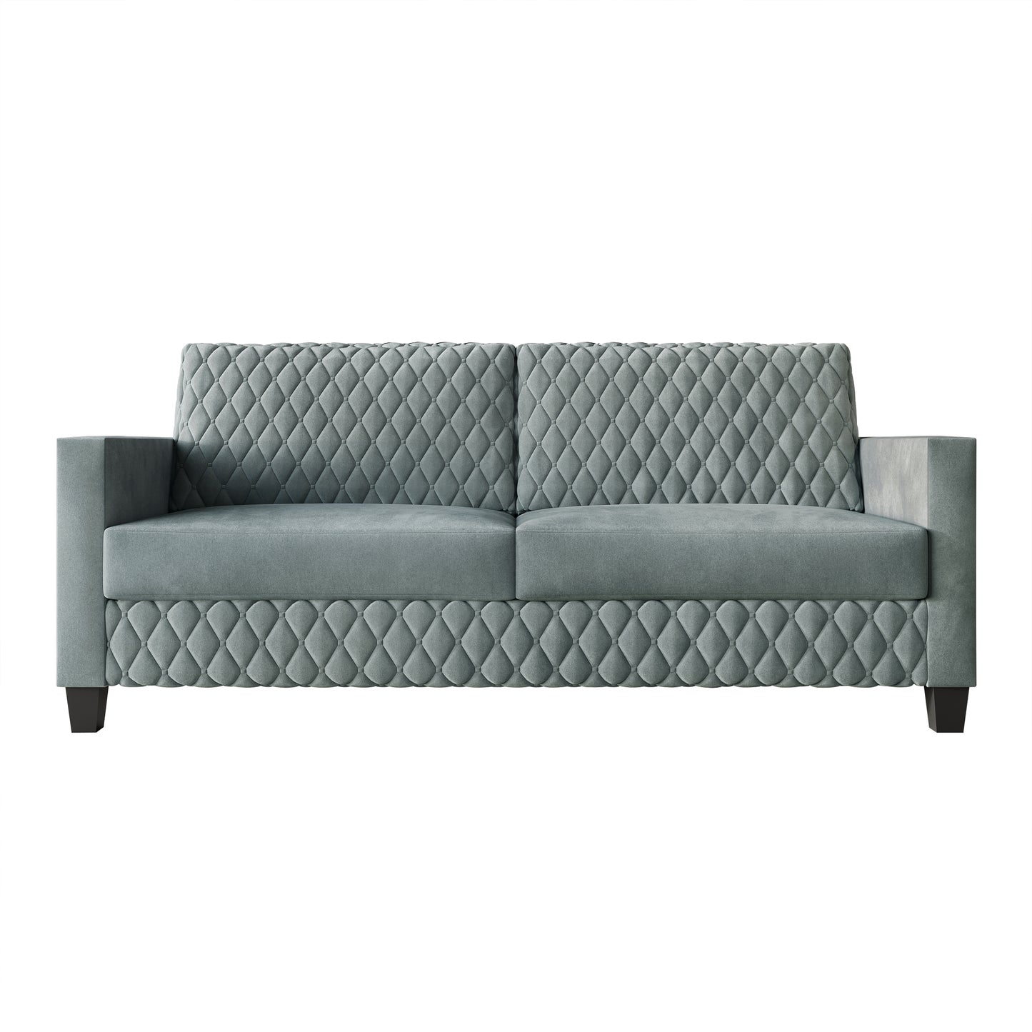 Ludford Velvet Upholstered Sofa