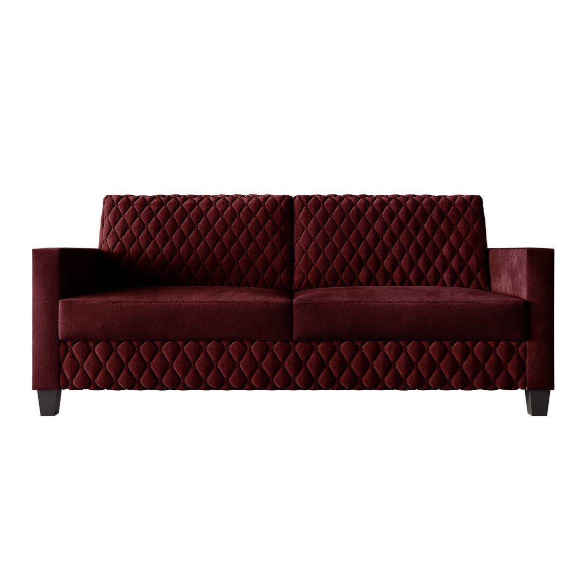 Ludford Velvet Upholstered Sofa